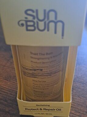 SUN BUM REVITALIZING PROTECT & REPAIR OIL